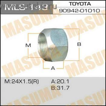 Гайка колеса MASUMA MLS-143 M24X1.5R H32