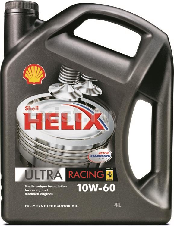 Масло моторное Shell Helix Ultra Racing Синтетика 10W60 4л