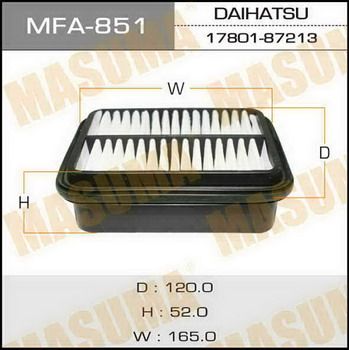 Воздушный фильтр MASUMA A-728  MFA-851