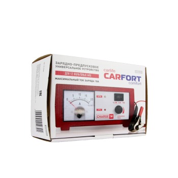 Зарядное устройство Carfort "Charge-30" (автомат, 0,8-18А, 3-х режимн., стрелочные амперметр)