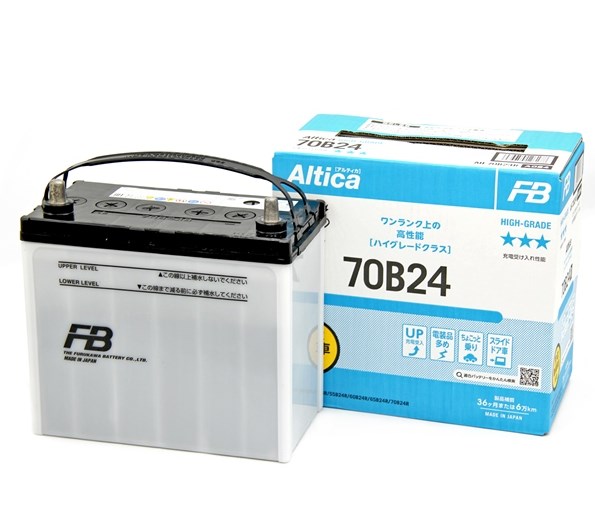 Аккумулятор FB Altica HIGH-GRADE 70B24L 50А/Ч R 520A обслуживаемый