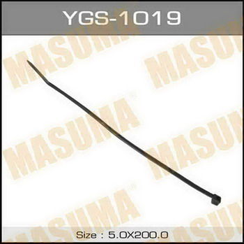 Хомут пластиковый черный 5*200 MASUMA YGS-1019