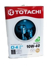 Масло моторное TOTACHI Eco Diesel CI-4/CH-4/SL п\синт 10W40 6л