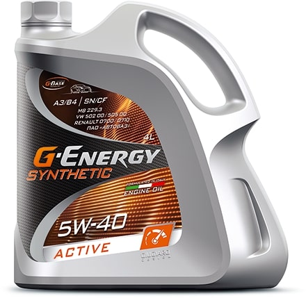 Масло моторное G-Energy F SYNTH 5W-40 4л 
