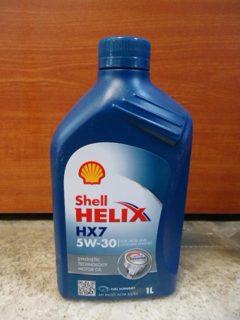 Масло моторное Shell Helix HX7 Полусинтетика 5W30 1л