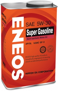 Масло моторное ENEOS Super Gasoline SL п\синт 5W30 1L