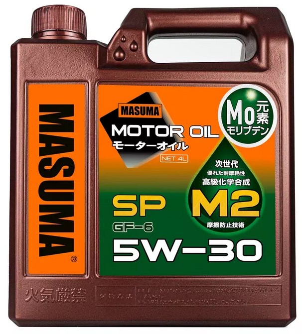 Масло моторное MASUMA 5W30 M2 SP/GF-6 (бензин, синтетика)   4л