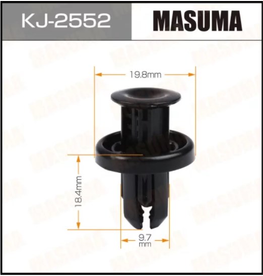 Заклепка №534 KJ-2552 91505-TM8-003 MASUMA